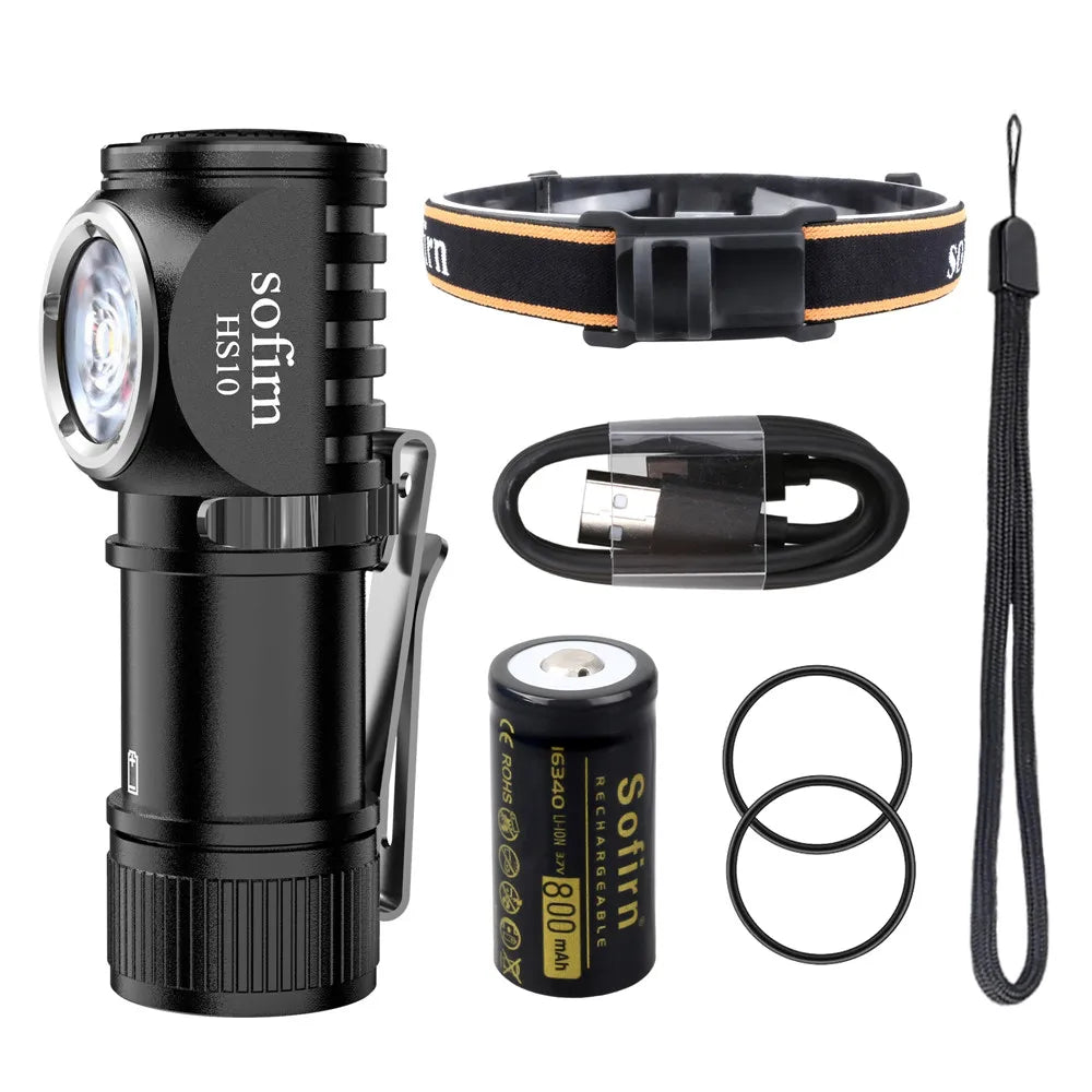 Sofirn HS10 USB C Rechargeable Mini Headlamp