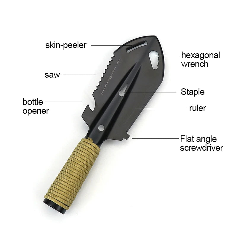 Compact Camping Multi-tool Shovel