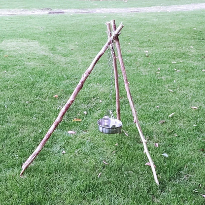 Camping Tripod Pot Holder with Storage Bag