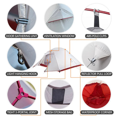 Naturehike Cloud Up 2 Ultralight Free Standing Tent - (2 Person)