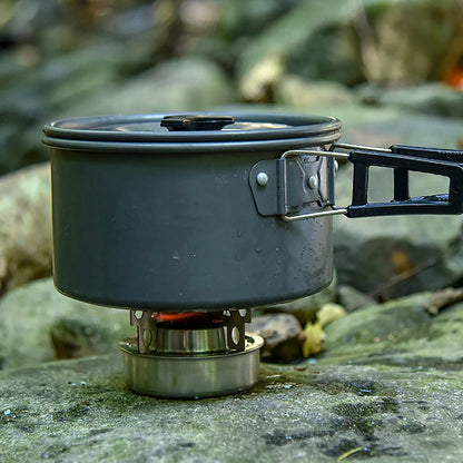 Lixada Stainless Steel Mini Alcohol Stove