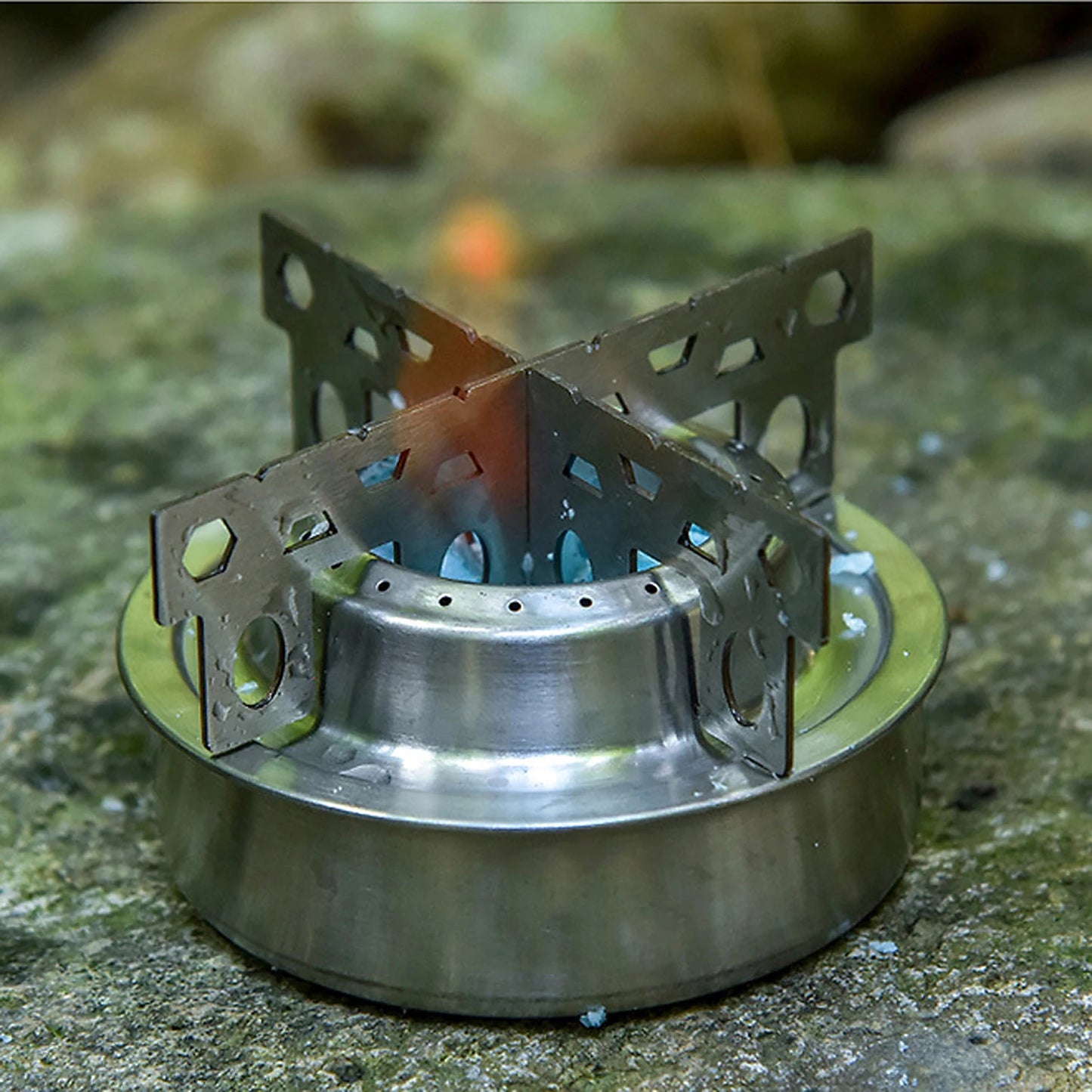 Lixada Stainless Steel Mini Alcohol Stove