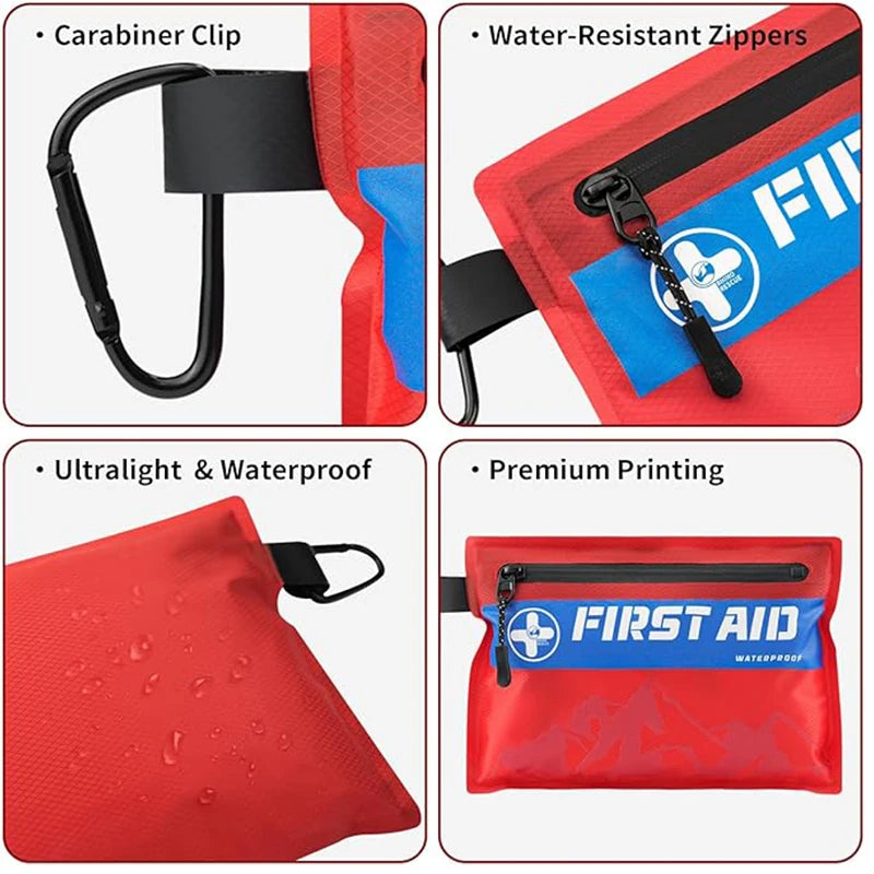 Rhino Rescue Waterproof First Aid Kit (107 Pieces)