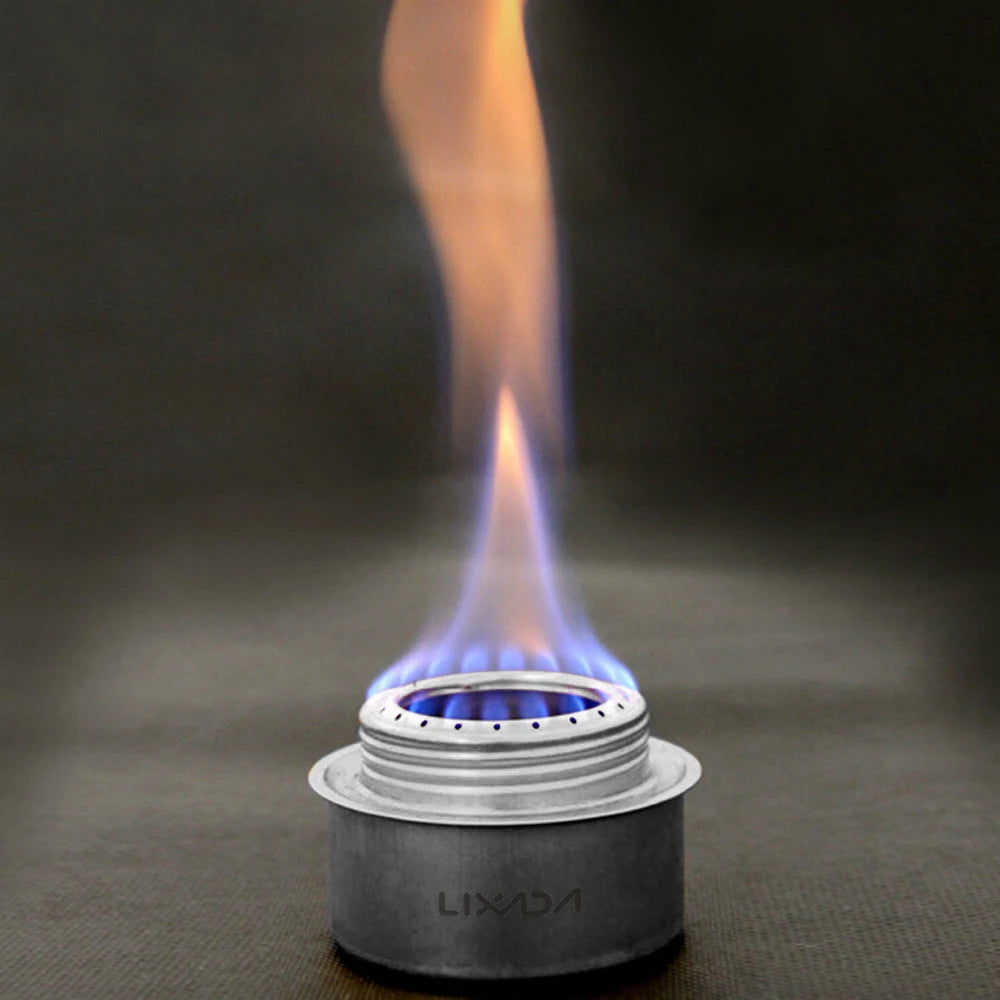 Lixada Stainless Steel Mini Alcohol Stove