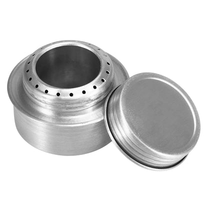 Lixada Stainless Steel Mini Alcohol Stove