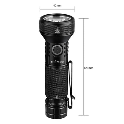 Sofirn IF22A - USB-C Rechargeable LED Flashlight, 2100 Lumens