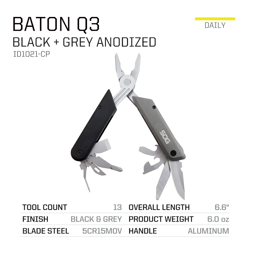 SOG Baton Q3 EDC Multitool